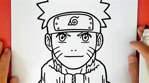 COMO DIBUJAR A NARUTO