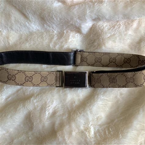 Vintage Gucci belt buckle 💫 -unisex -can adjust to... - Depop