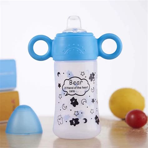 Baby Feeding Cup Kids Water Milk Cup Soft Mouth Duckbill Sippy Infant ...