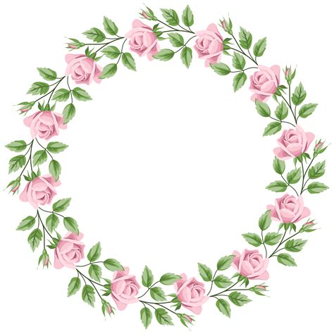 Pinkroses Flower Border Flower Border Png Clip Art Borders | Images and Photos finder