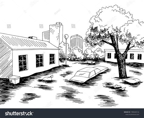 930 Water Flood Sketch Images, Stock Photos & Vectors | Shutterstock