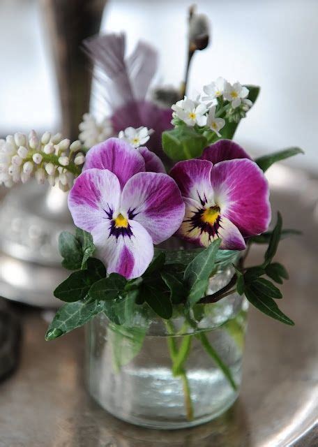 1lifeinspired | Flower arrangements, Pansies, Pretty flowers