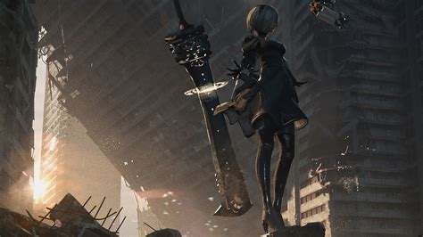 1920x1080 2020 Nier Automata Art 4k Laptop Full HD 1080P ,HD 4k ...