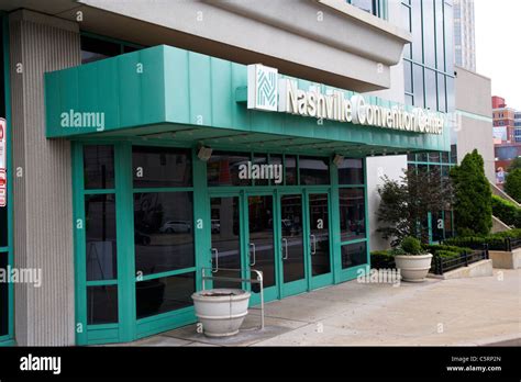 entrance to the Nashville Convention Center Tennessee USA Stock Photo - Alamy