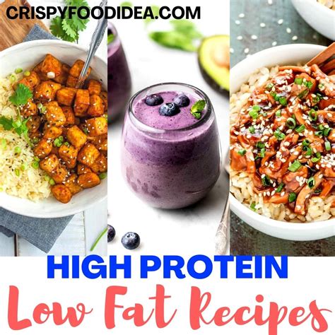 21 High Protein Low Fat Recipes You Need To Try!