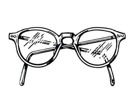 Spectacles Drawing at GetDrawings | Free download