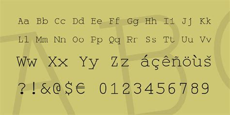 Download Monospace font | fontsme.com