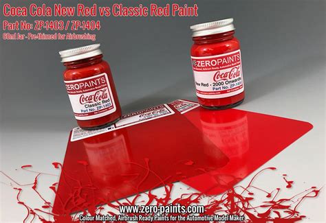 Coca Cola New Red Paint 60ml | ZP-1404 | Zero Paints