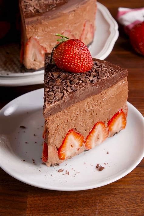 Strawberry Chocolate Mousse Cake - Joki's Kitchen