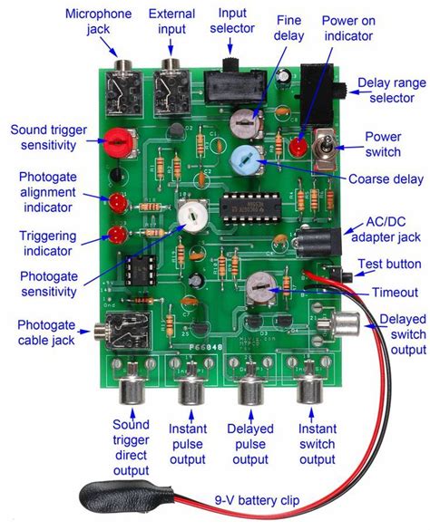 completed #PCB is shown with all components soldered to the board. #electrical #ele ...