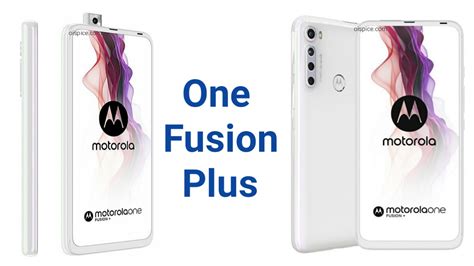 Motorola One Fusion Plus Specifications, Price, Pros and Cons