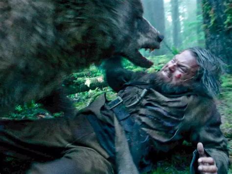 How that infamous bear attack scene in 'The Revenant' was made, and other secrets of the movie ...