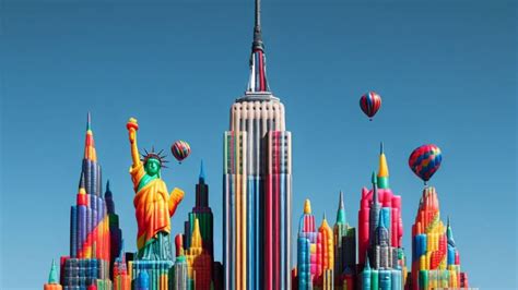 Discovering the Inflatable New York Skyline Through AI Art - World Today News