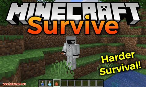 Survive Mod (1.18.2, 1.16.5) - Harder Survival - Mc-Mod.Net