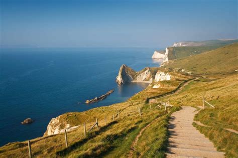 Coast Path In Dorset, UK. - Burnbake