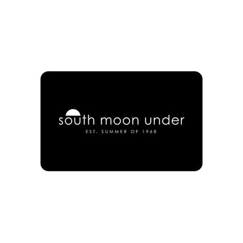 Digital Gift Card | South Moon Under