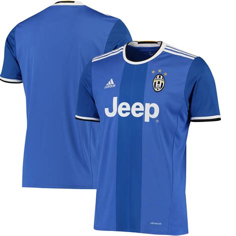 adidas Juventus Blue 2016/17 Away Jersey