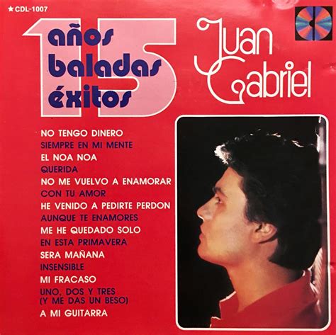 Cd Juan Gabriel 15 Años Baladas Exitos - $ 560.00 en Mercado Libre