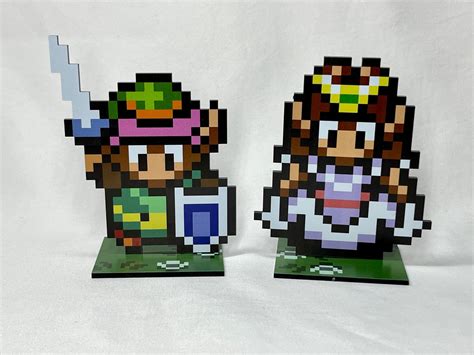 Zelda & Link Sprites Super Nintendo A Link to the Past - Etsy.de