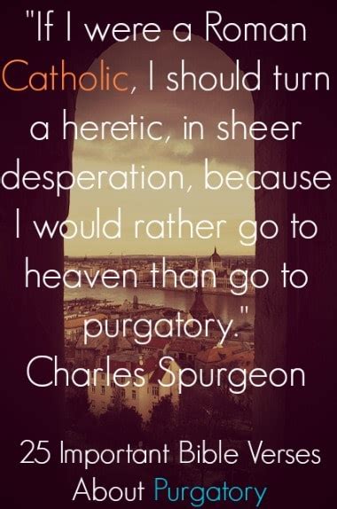 25 Important Bible Verses About Purgatory