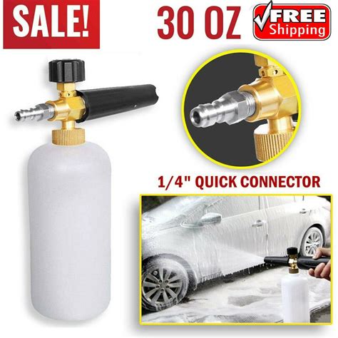 Home Pressure Washers Power Pressure Washer Attachment Sprayer Dispenser Car Wash Soap Foam ...