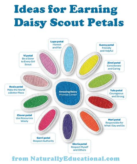 Daisy Girl Scout Crafts and Activities for Earning Petals – Naturally Educational