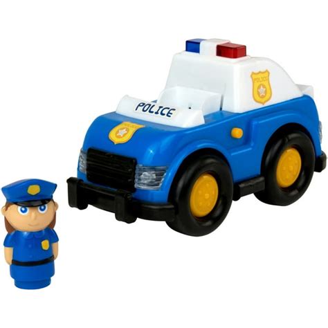 Kid Connection My First Vehicle Toy Police Car with Action Figure - Walmart.com - Walmart.com