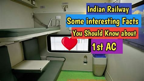 # Indian Railway:- Some Interesting Facts About First AC - YouTube