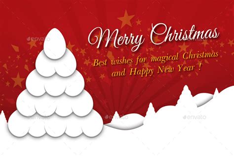 Merry Christmas Postcard Template V03 by rapidgraf | GraphicRiver