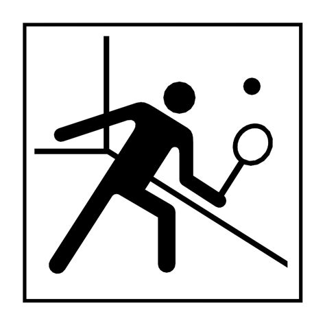 Ja208 Squash Court Vector SVG Icon - SVG Repo