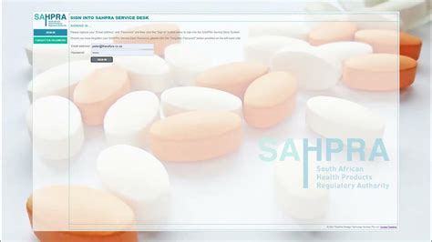SAHPRA Service Desk Tutorial - YouTube