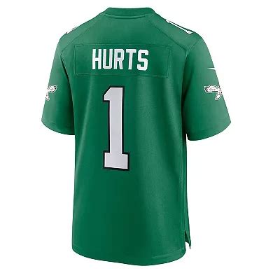 Youth Nike Jalen Hurts Kelly Green Philadelphia Eagles Game Jersey