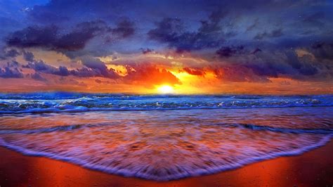 Breathtaking Desktop backgrounds beach sunset for tropical vibes