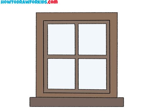 How to Draw a Window - Easy Drawing Tutorial For Kids