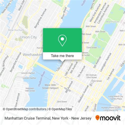 How to get to Manhattan Cruise Terminal by bus, subway or train?