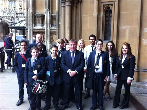 Bromfords School glimpse Westminster from a great height | Mark Francois