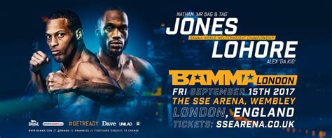 Bamma return to Wembley with BAMMA 31 – Fighters Only