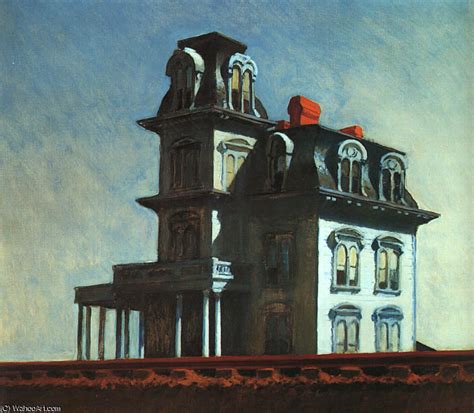 Artwork Replica House by the Railroad by Edward Hopper (Inspired By) (1931-1967, United States ...