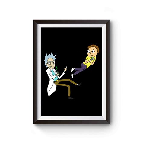 The Rick And Morty Cover Poster