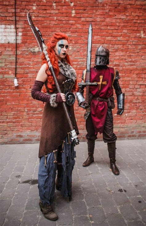 Darkest Dungeon - Hellion and Crusader | Inspired Cosplay Costume | Celtic Armour | Knight Armor ...