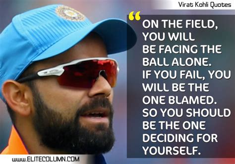 21 Virat Kohli Quotes That Will Motivate You (2020) | EliteColumn