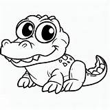 Little Crocodile coloring Page  Download Print Or Color Online For Free sketch template
