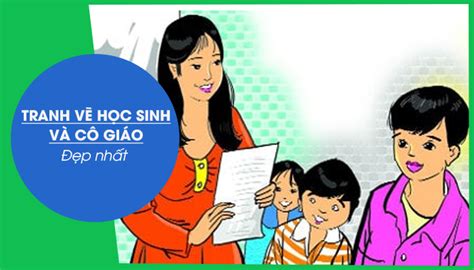 Tranh vẽ cô giáo và học sinh đẹp, ý nghĩa chào mừng 20/11 - SESOMR