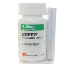 Coreg (Generic Carvedilol) - Prescriptiongiant