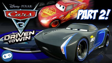 Cars 3 Driven to Win Lightning McQueen VS Jackson Storm Hard Mode ...