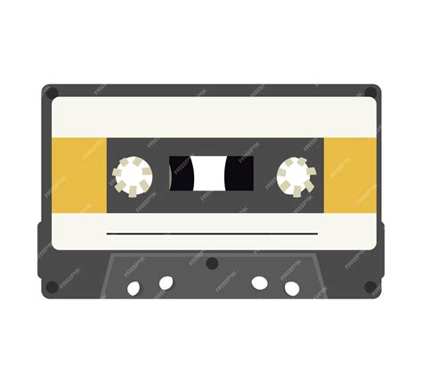 Premium Vector | Cassette for tape recorder