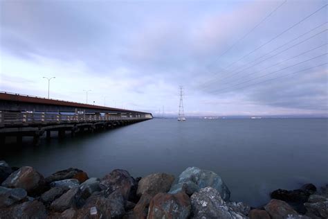 San Mateo Bridge in the evening... | Paul Giani | Flickr