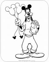 Goofy Coloring Pages To Print Free sketch template