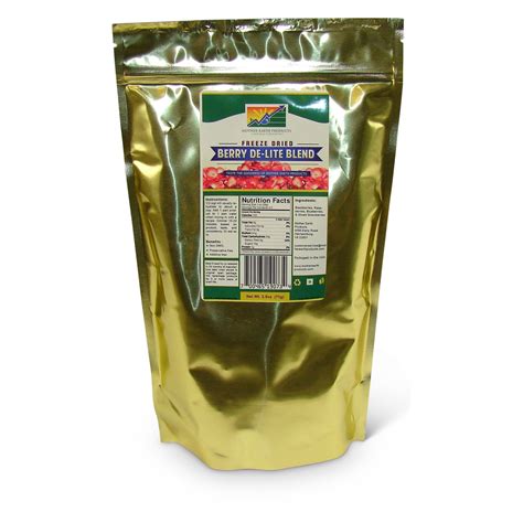 Mother Earth Products Freeze Dried Berry De-lite Blend, 1 Full Quart Mylar Bag - Walmart.com