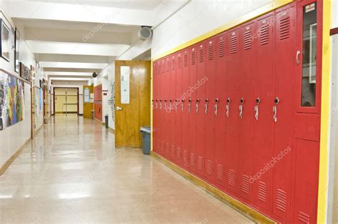 Empty School Hallway — Stock Photo © vlue #4628738